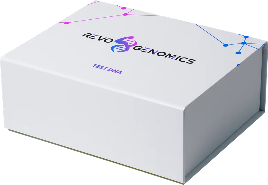 La confezione del kit Revo Genomics